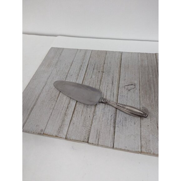 Vintage Stainless Cake Pie Spatula Server Sterling Handle No Mono 10" - Picture 5 of 7